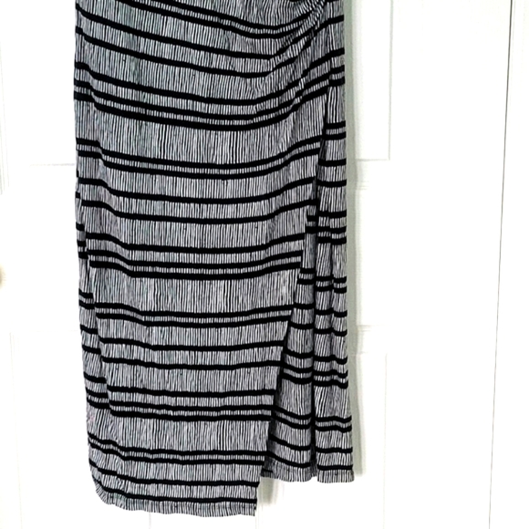 Ann Taylor LOFT Women's Striped Wrap Dress Size M - Picture 6 of 13